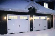 Garage in winter