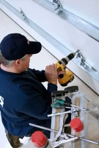 Garage door installer