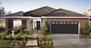 House with double door
